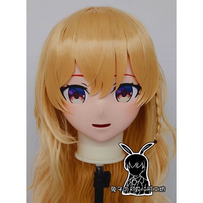 (RB327)Customize Full Head Quality Handmade Female/Girl Resin Japanese Anime Cartoon Character Kig Cosplay Kigurumi Mask (RB327)Customize Full Head Quality Handmade Female/Girl Resin Japanese Anime Cartoon Character Kig Cosplay Kigurumi Mask